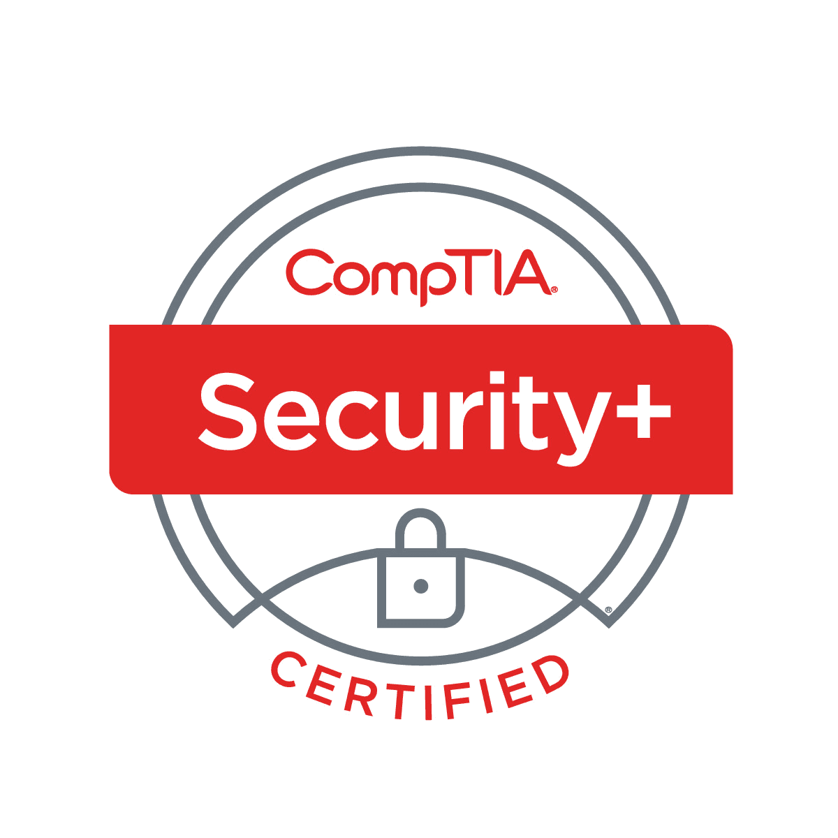 CompTIA Security+ badge